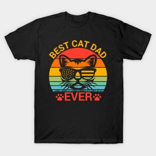 Best cat dad ever T-Shirt